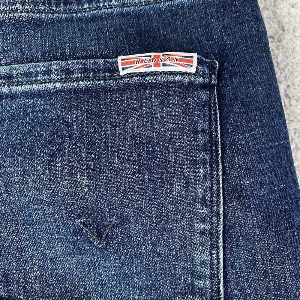Hudson Heidi High Rise Flare Jeans Womens 29 (30x31) Blue Dark Bootcut Boho Y2K - Picture 7 of 11